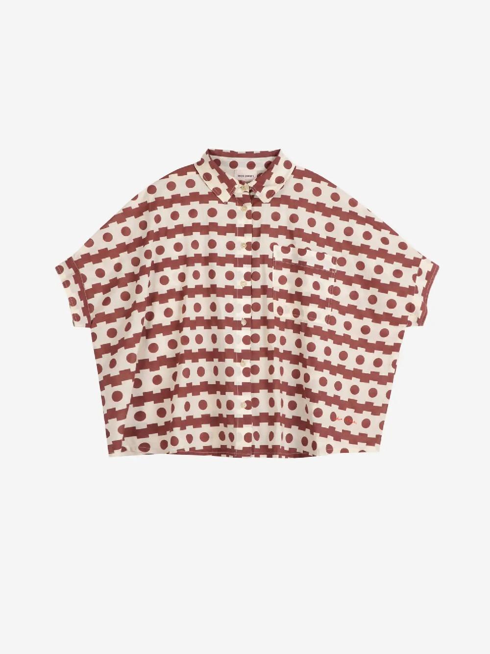 Bobo choses Geometric print oversize shirt