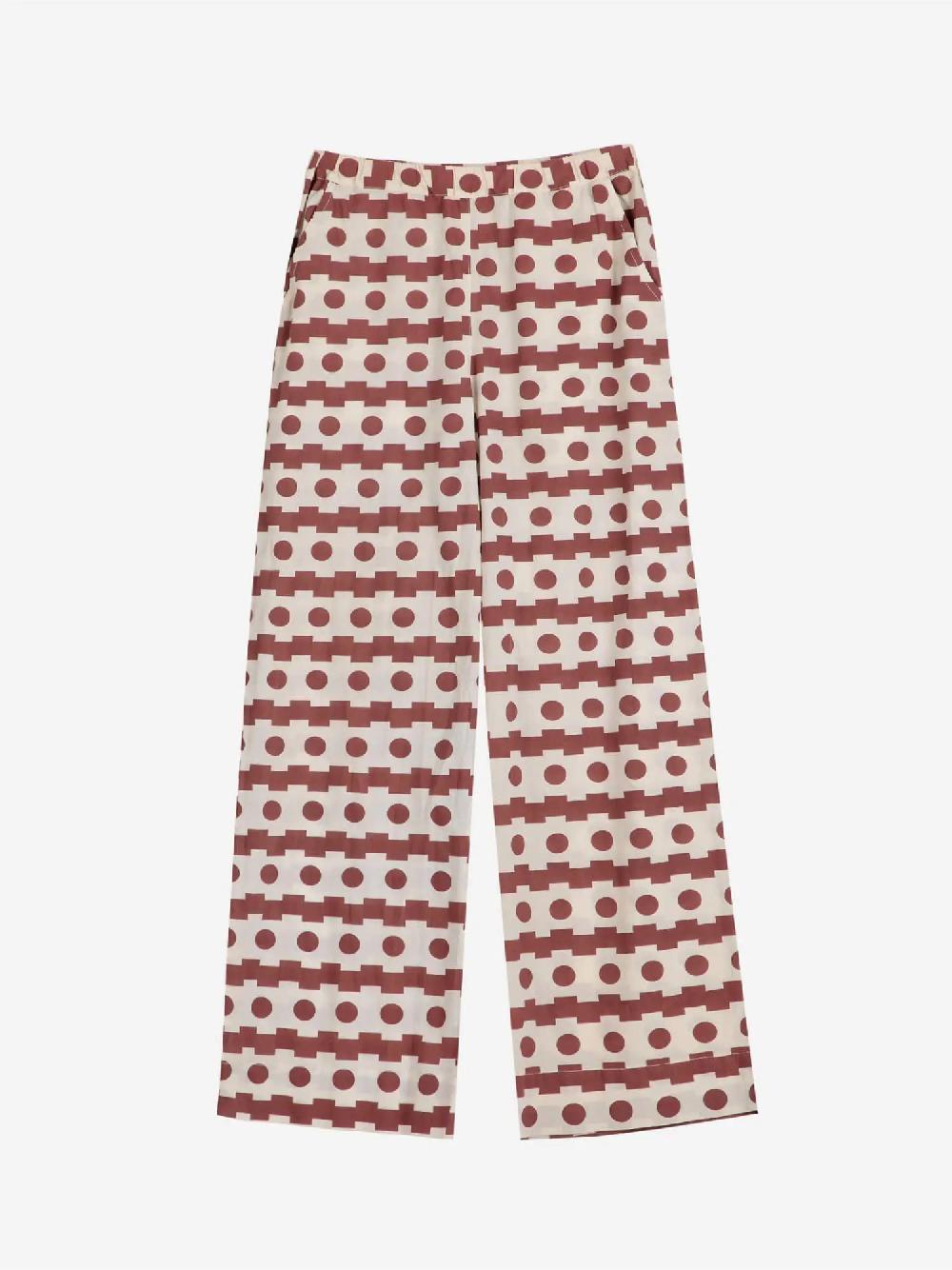 Bobo Choses Geometric Print Wide-leg Trousers