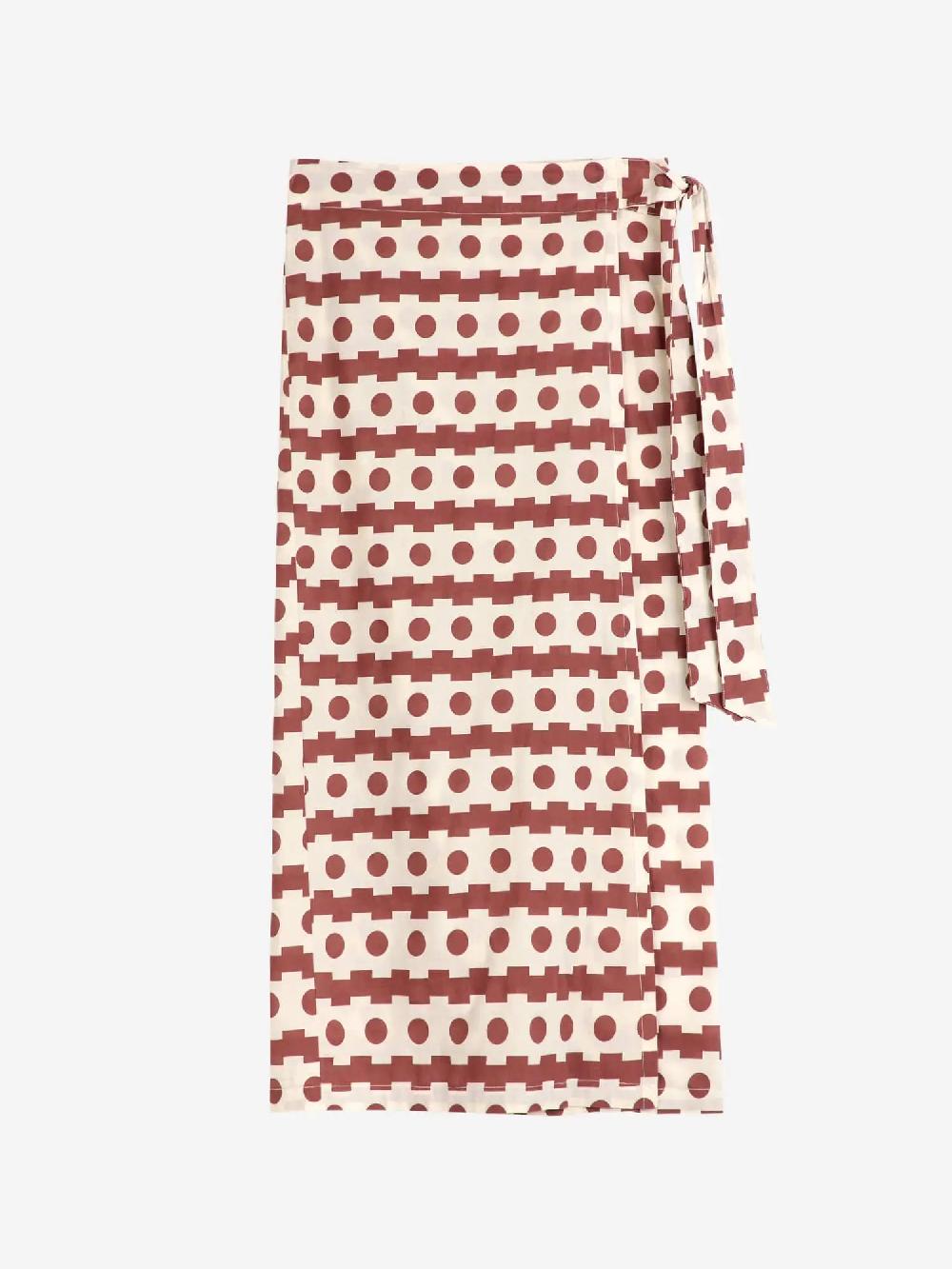 Bobo Choses Geometric Print Wrap Skirt