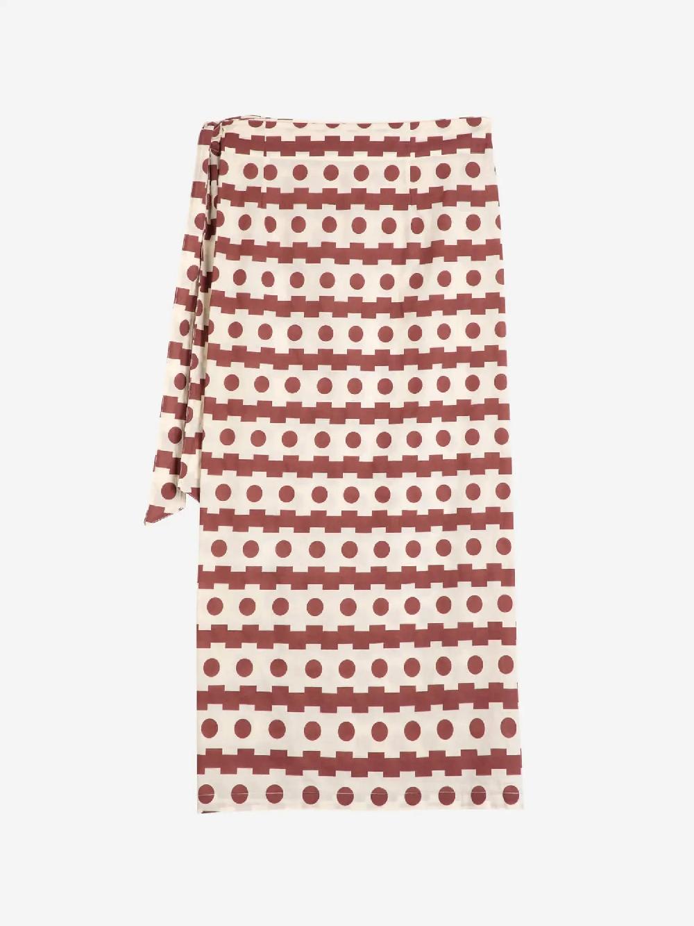 Bobo Choses Geometric Print Wrap Skirt