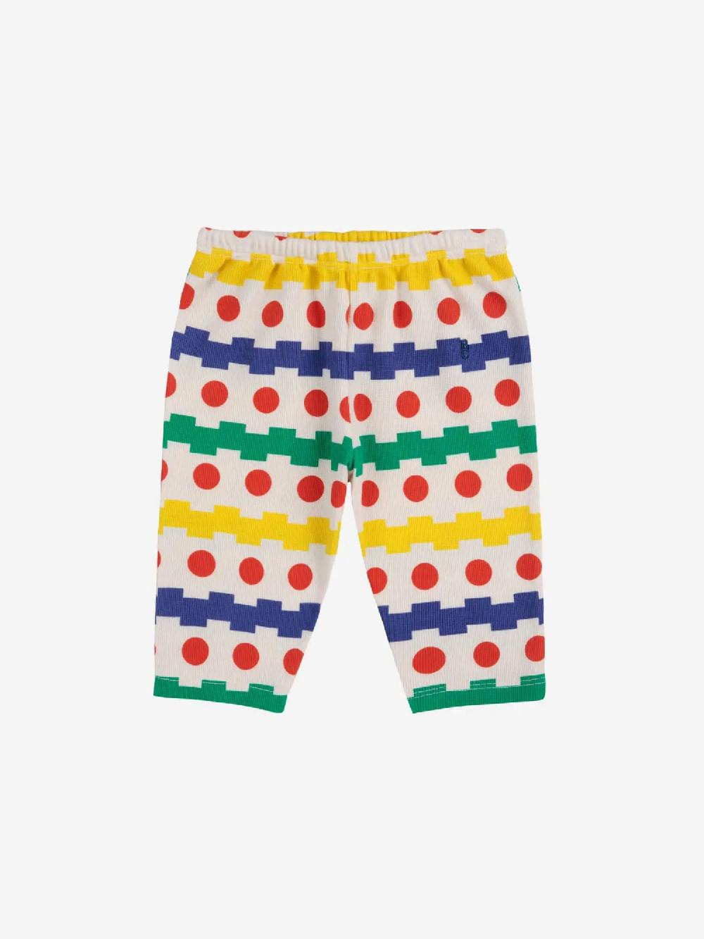 Bobo Choses Geometrical All Over Waffle Pants