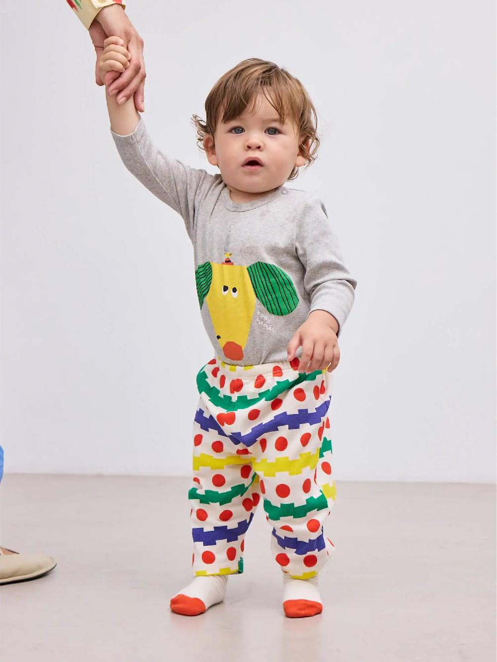 Bobo choses Geometrical all over waffle pants