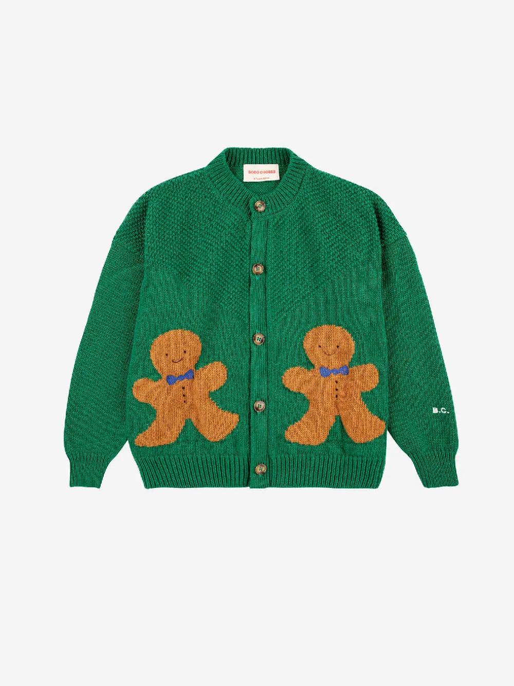 Bobo Choses Gingerbread Cardigan