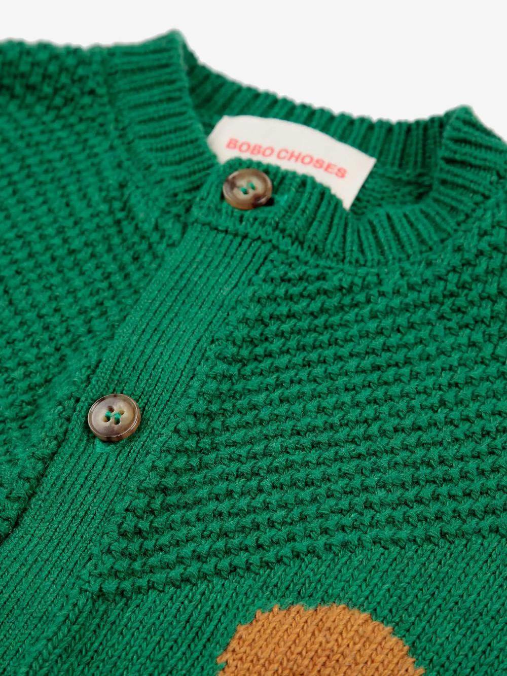 Bobo Choses Gingerbread Cardigan