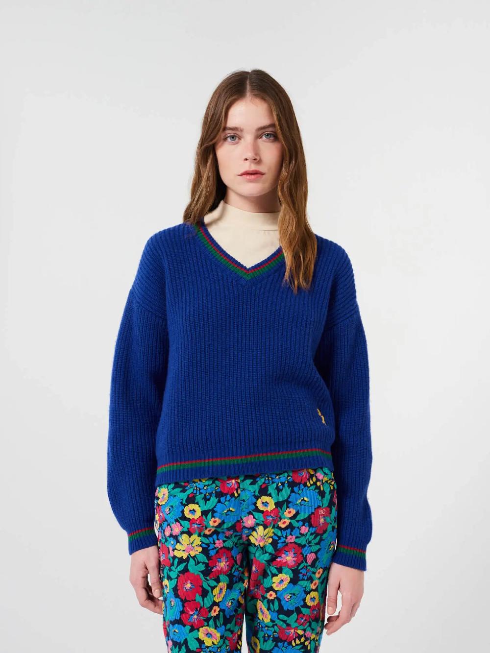 Bobo choses Gingerbread man v-neck jumper