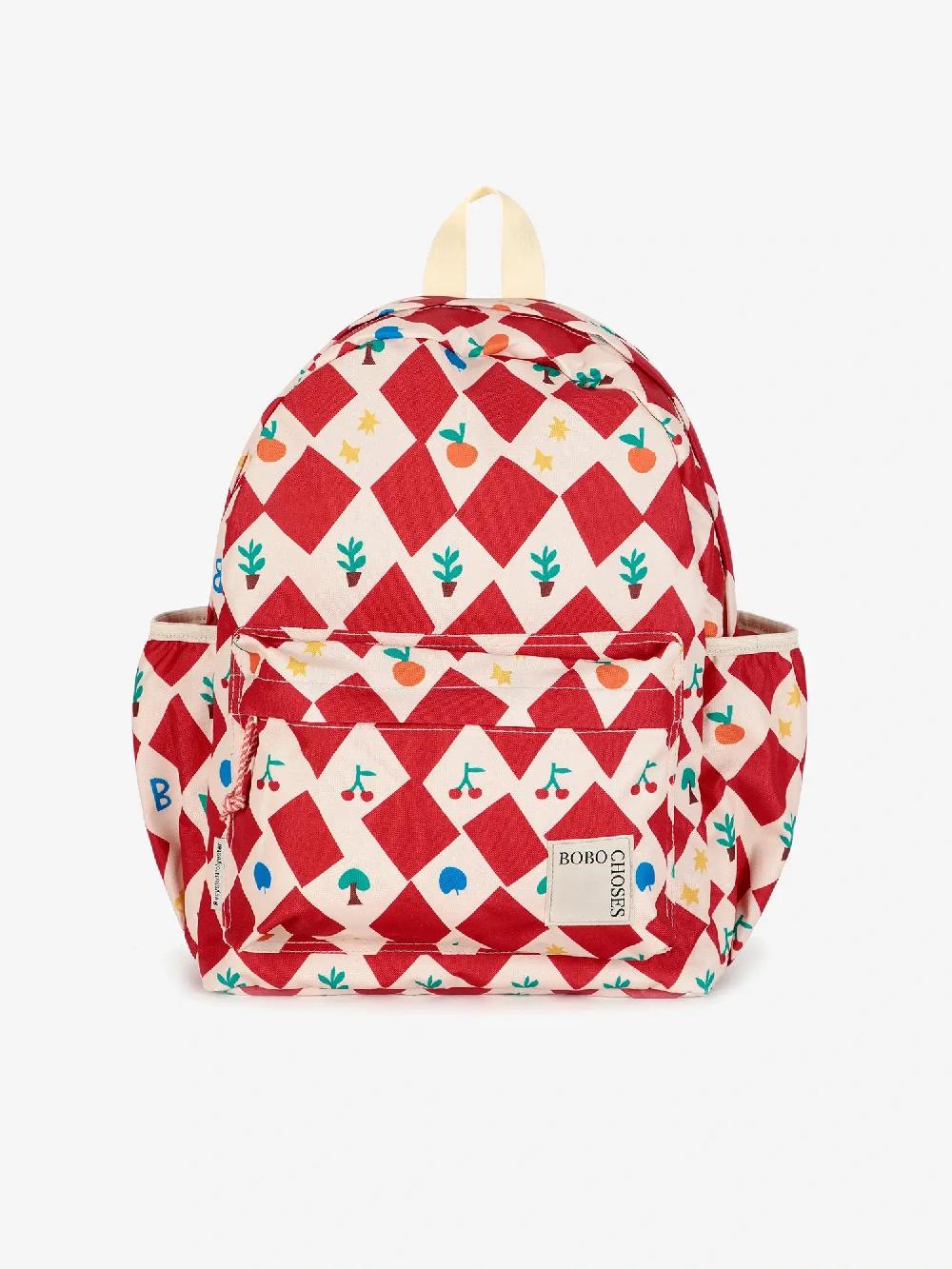 Bobo choses Harlequin all over backpack