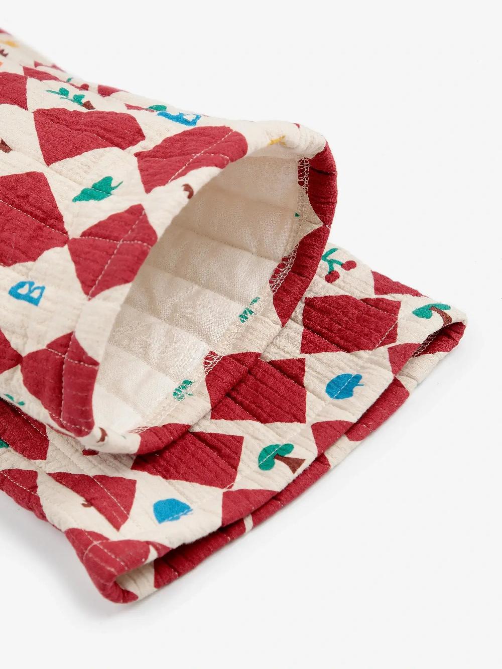 Bobo Choses Harlequin All Over Quilted Pants