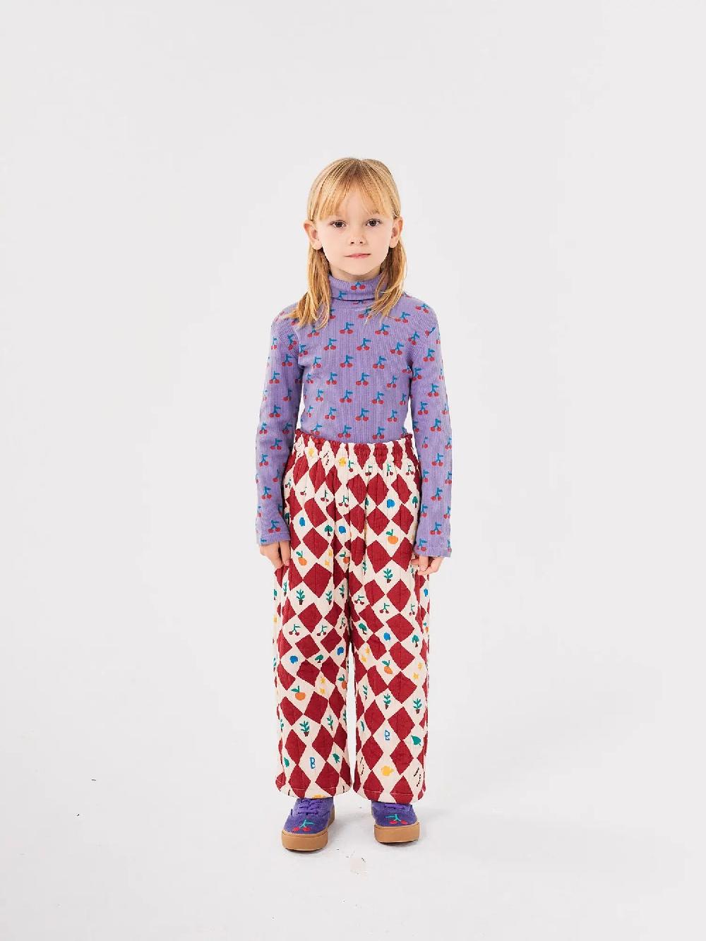 Bobo choses Harlequin all over quilted pants