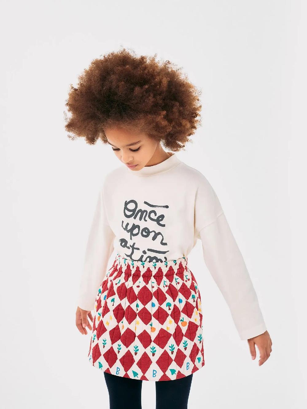 Bobo choses Harlequin all over quilted woven skirt
