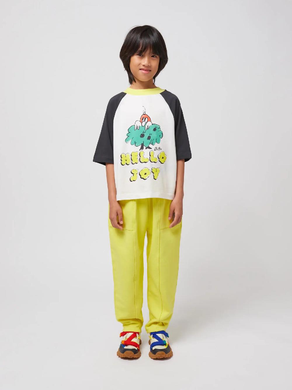 Bobo Choses Hello Joy Ranglan Sleeves T-shirt