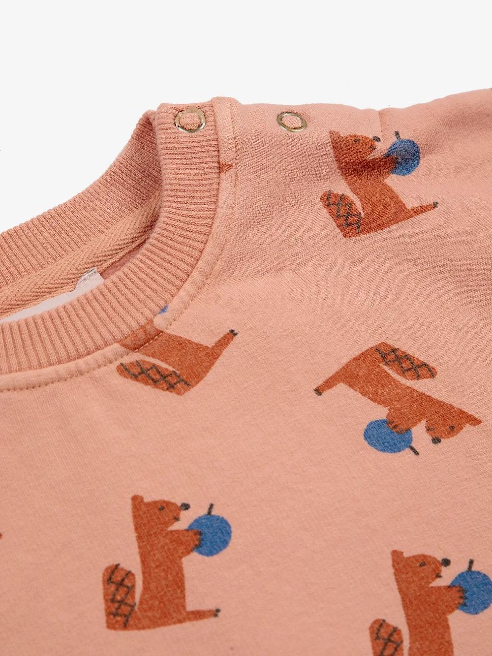 Bobo Choses Hungry Squirrel All Over Sweatshirt