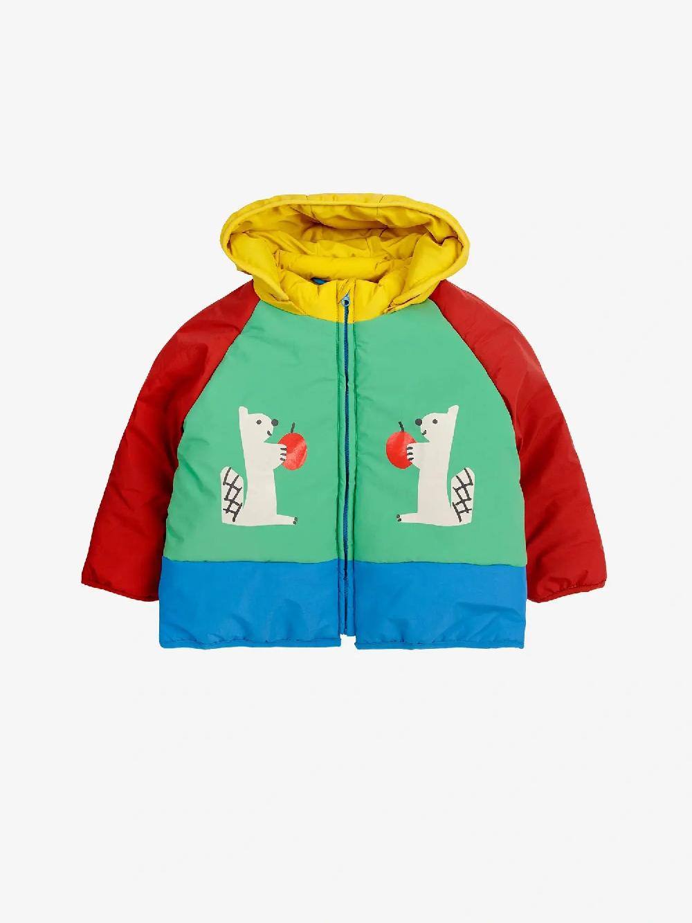 Bobo Choses Hungry Squirrel Hooded Anorak