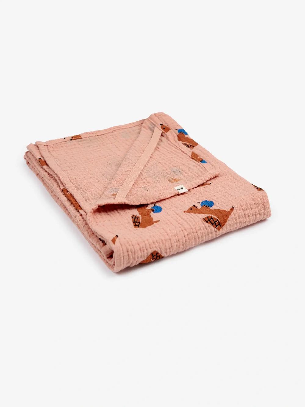 Bobo Choses Hungry Squirrel Muslin And Bib Set