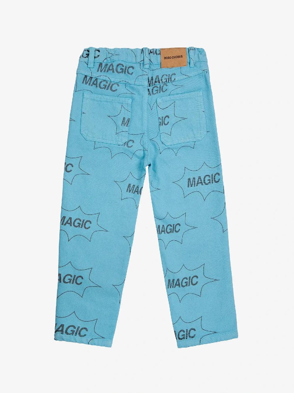 Bobo Choses It's Magic All Over Denim Baggy Pants