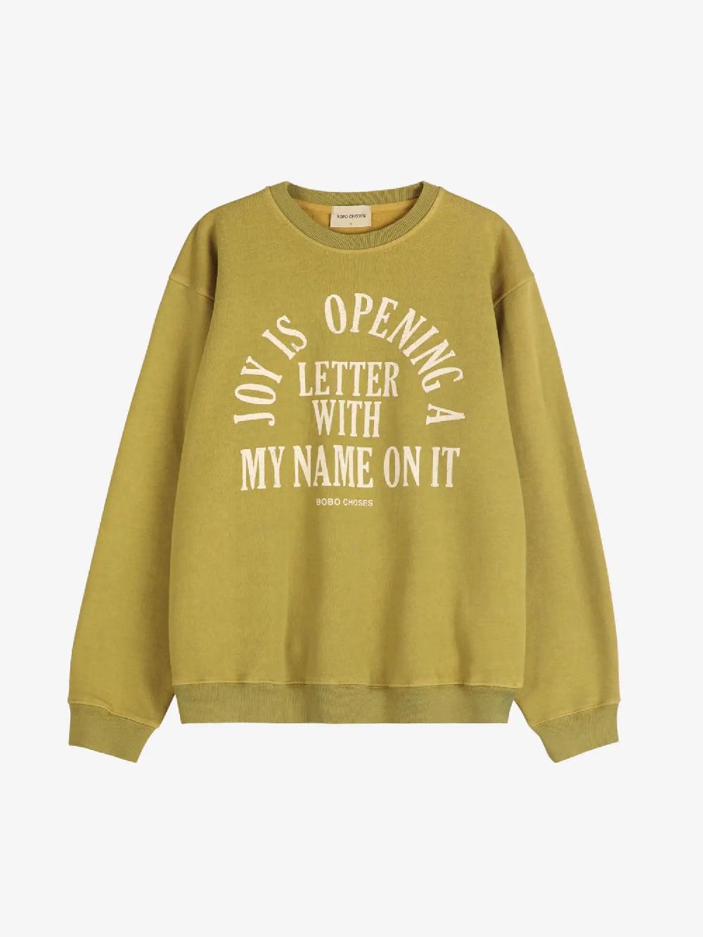 Bobo Choses Joy Is Straight Sweatshirt