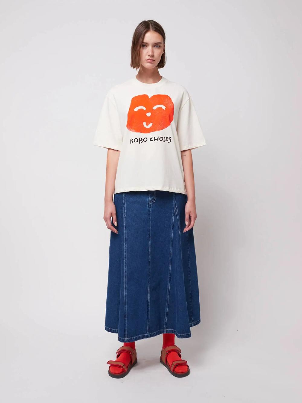 Bobo Choses Joyful Face Boxy T-shirt