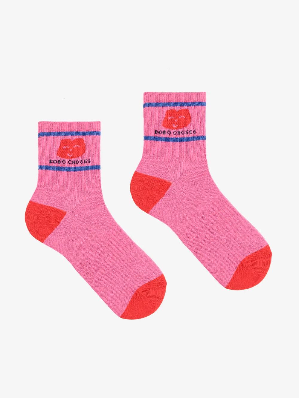 Bobo Choses Joyful Face Short Socks