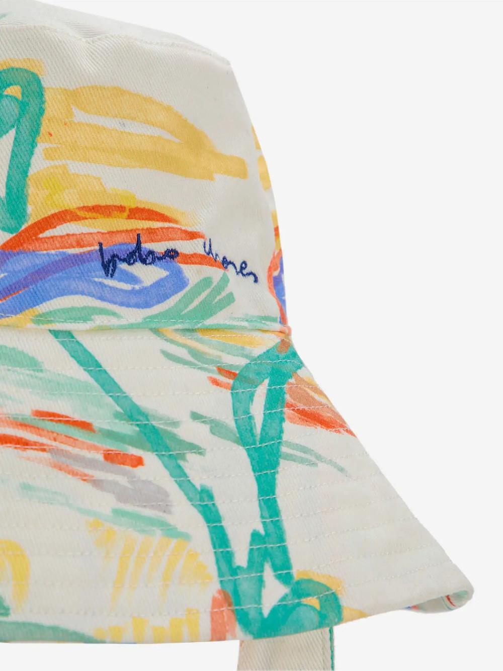 Bobo Choses Landscape Print Canvas Hat