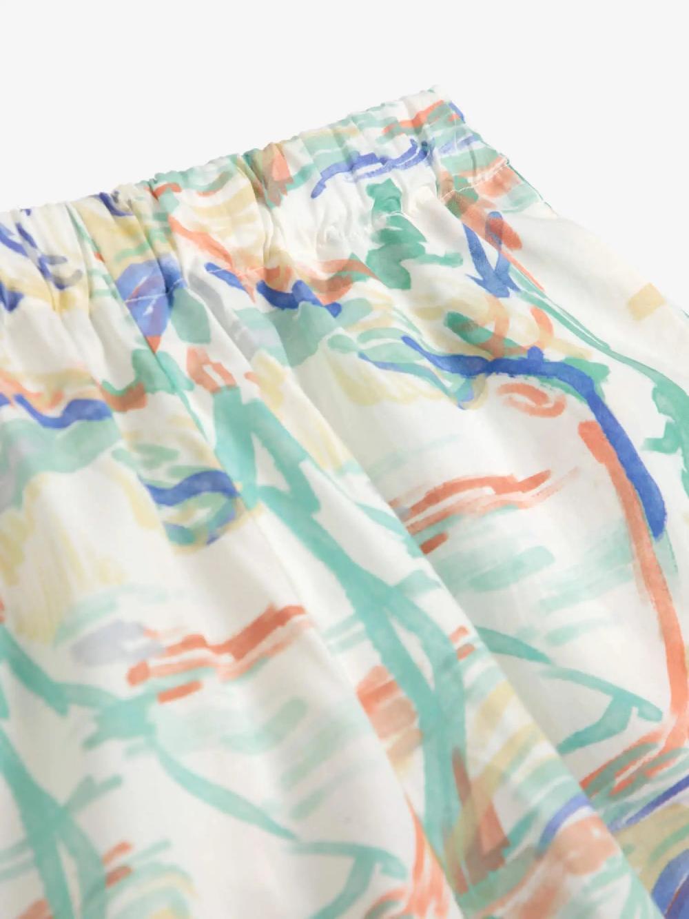 Bobo Choses Landscape Print Lyocell Shorts
