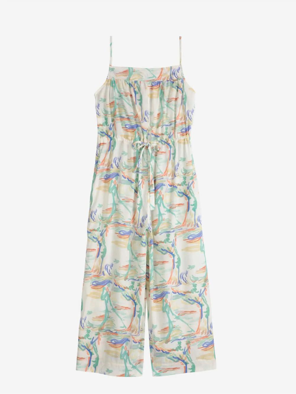 Bobo Choses Landscape Print Wide-leg Jumpsuit
