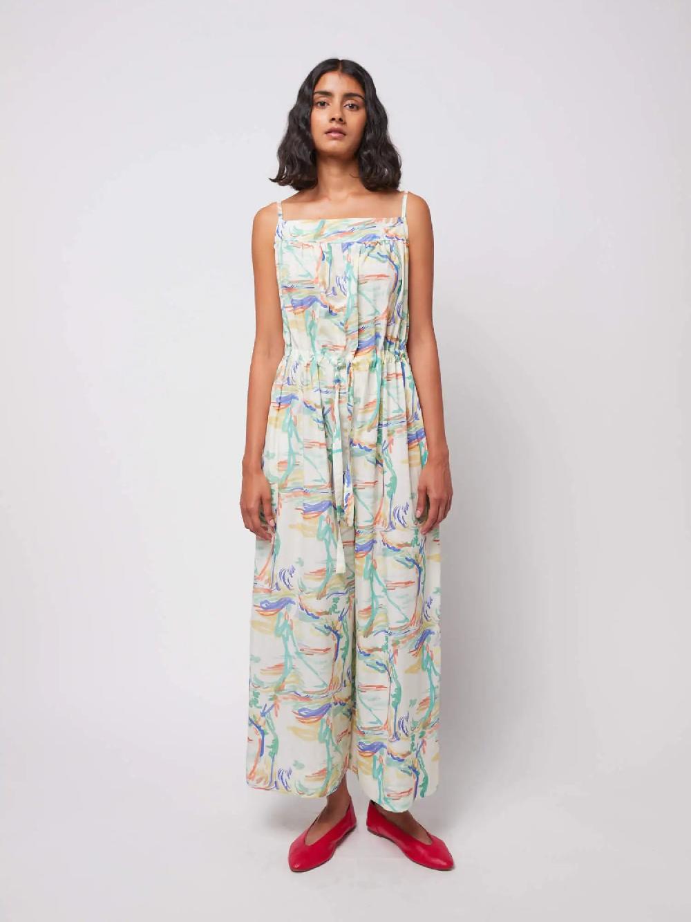 Bobo choses Landscape print wide-leg jumpsuit
