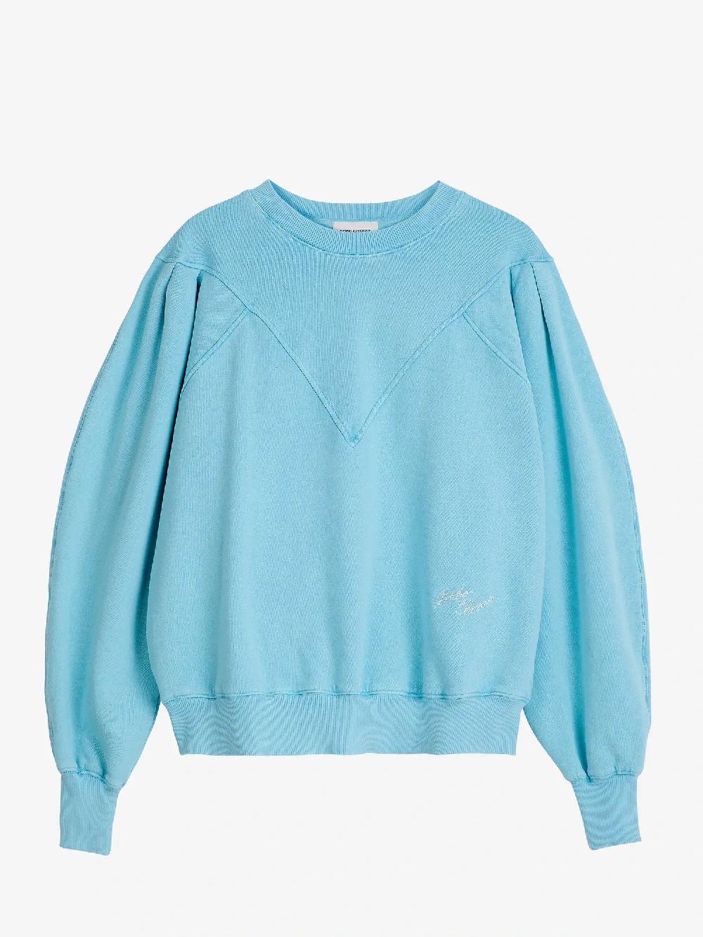 Bobo Choses Light Blue Detailed Sweatshirt