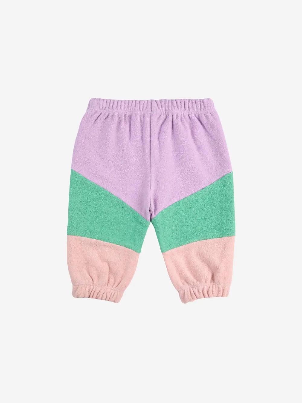 Bobo Choses Lila Color Block Jogging Pants