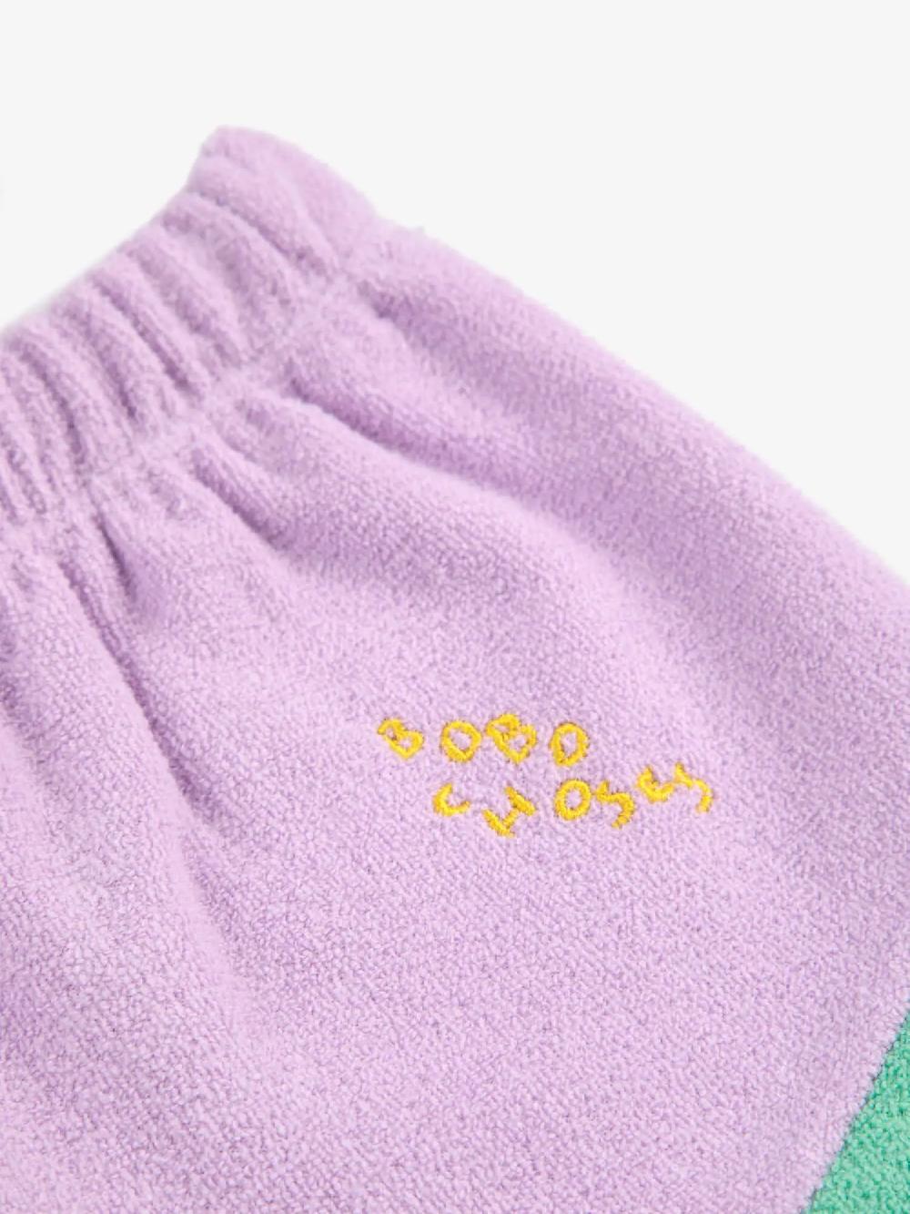 Bobo Choses Lila Color Block Jogging Pants