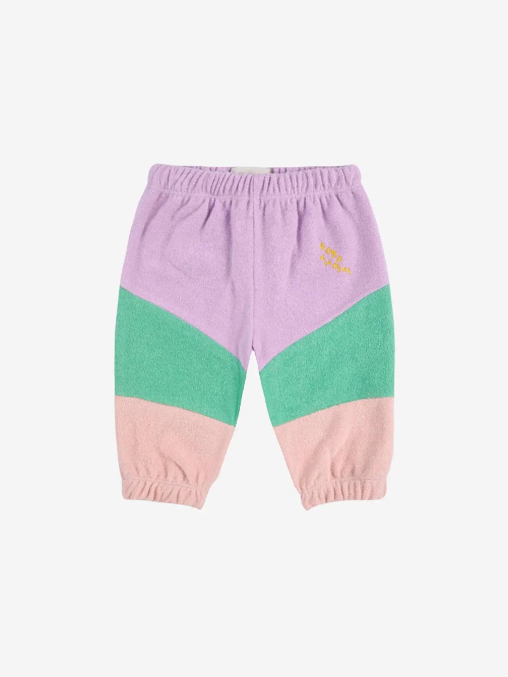 Bobo choses Lila color block jogging pants