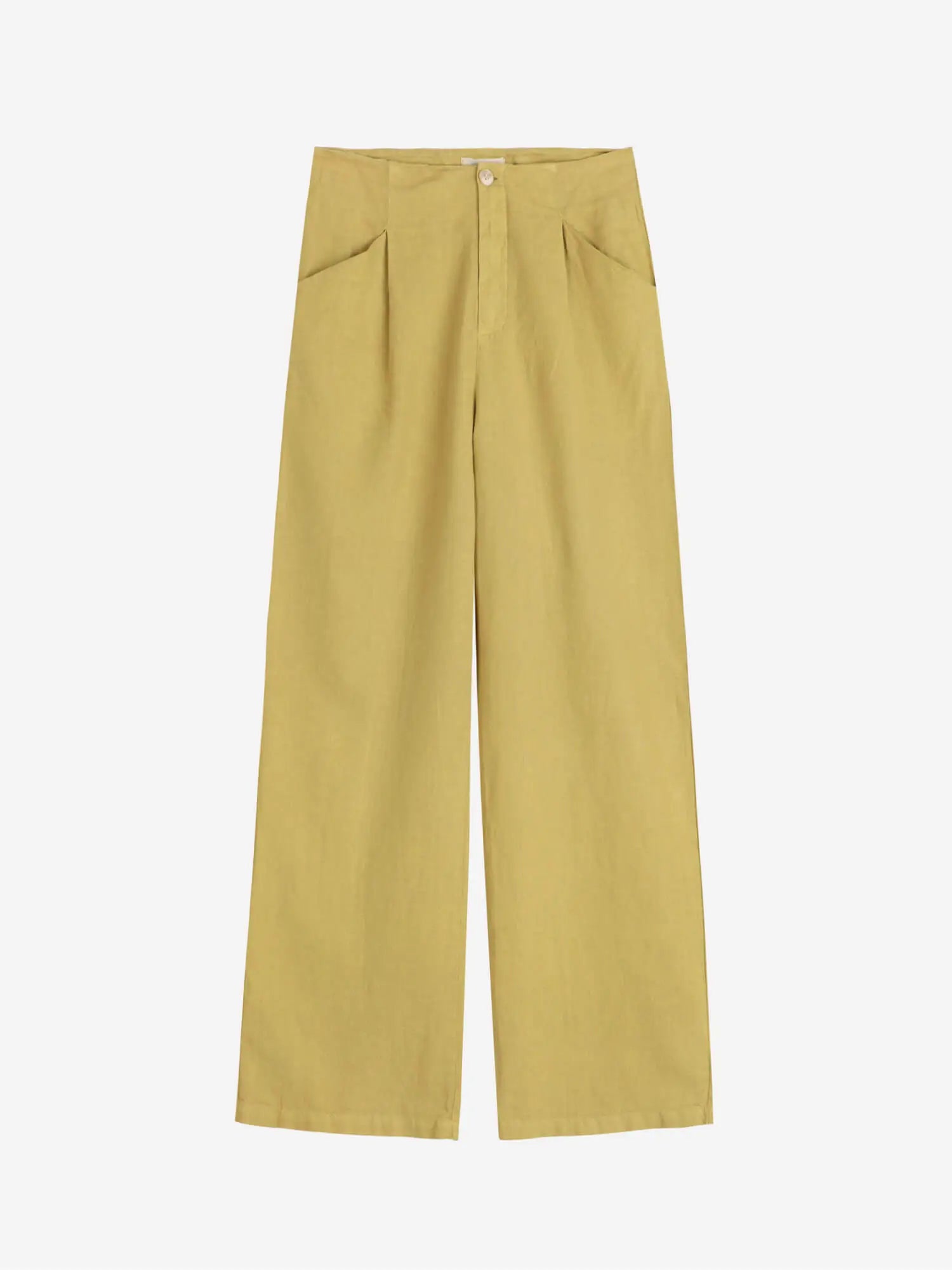 Bobo Choses Linen Blend Pleated Trousers