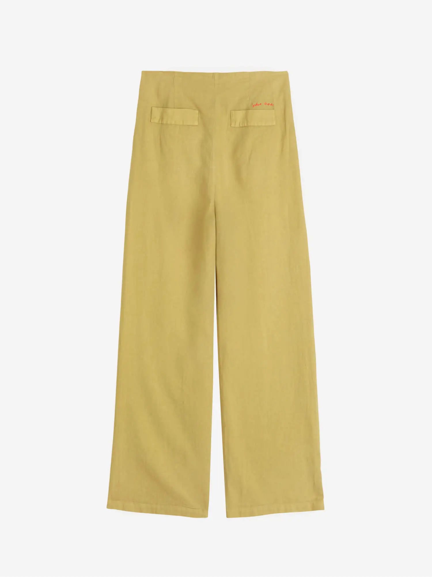 Bobo Choses Linen Blend Pleated Trousers
