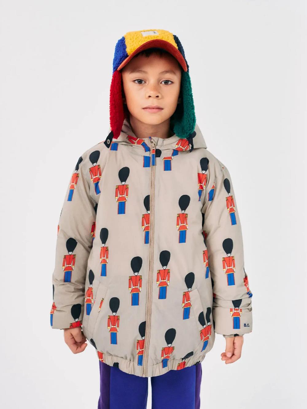 Bobo Choses Little Tin Soldiers All Over Anorak