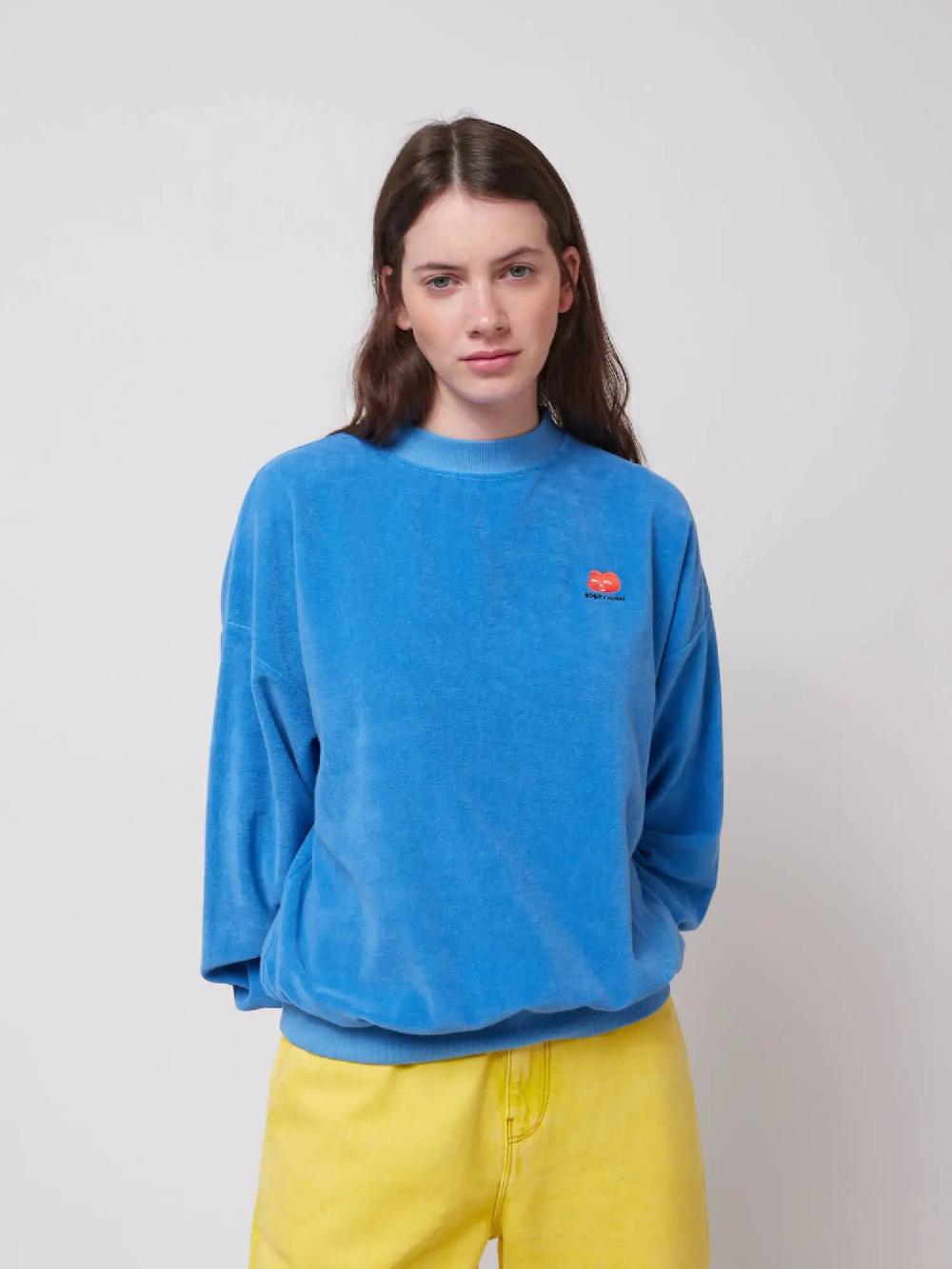 Bobo choses Logo embroidery relaxed sweatshirt