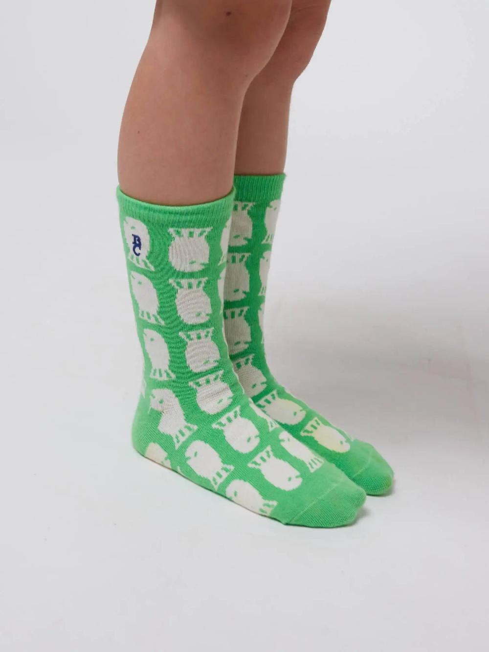 Bobo choses Lucky Fish all over long socks