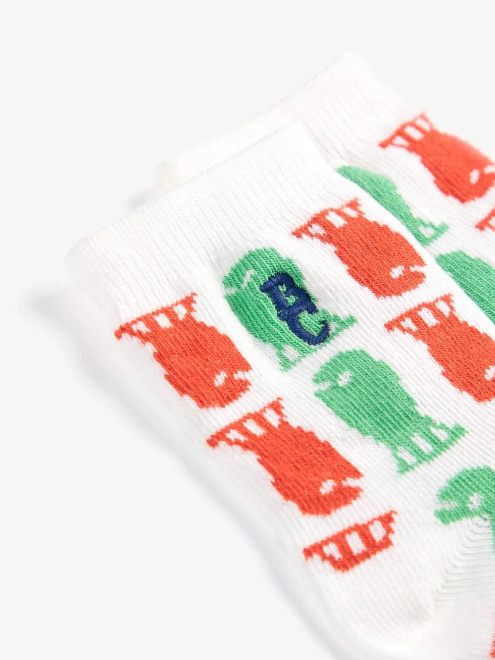 Bobo Choses Lucky Fish All Over Short Socks