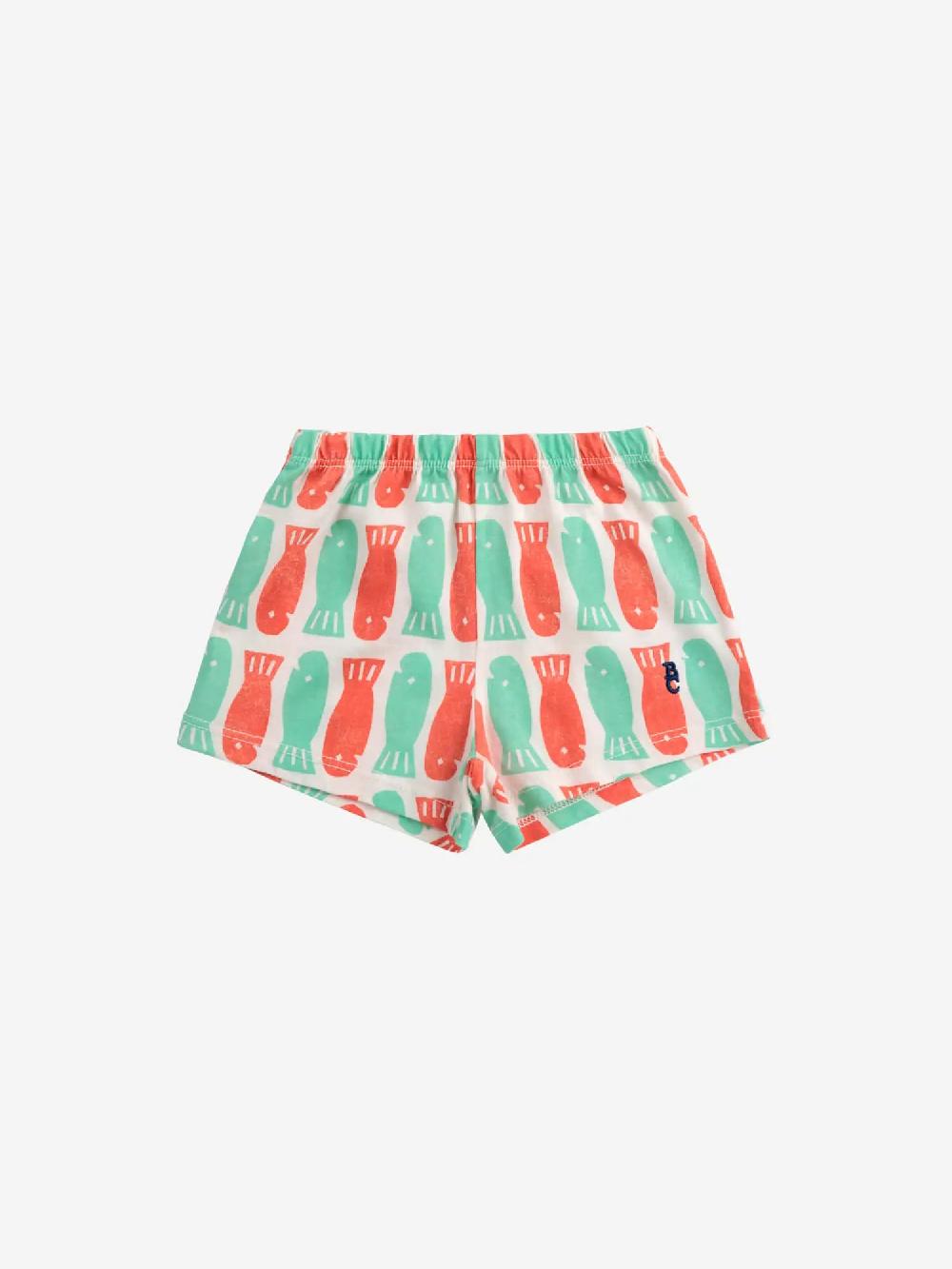 Bobo choses Lucky Fish all over shorts