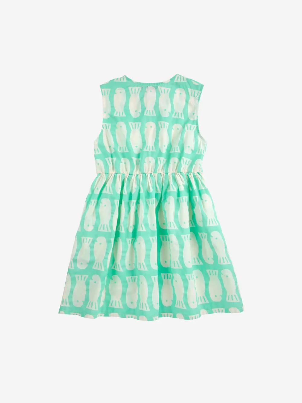 Bobo Choses Lucky Fish All Over Sleeveless Dress