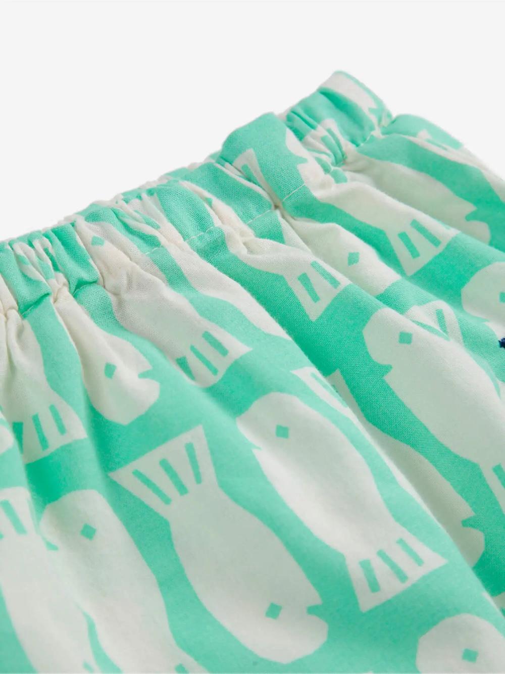 Bobo Choses Lucky Fish All Over Woven Harem Pants