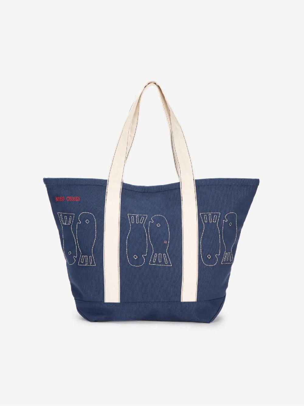 Bobo Choses Lucky Fish Canvas Bag