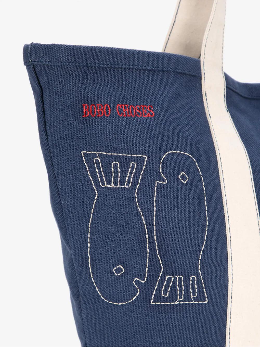 Bobo Choses Lucky Fish Canvas Bag