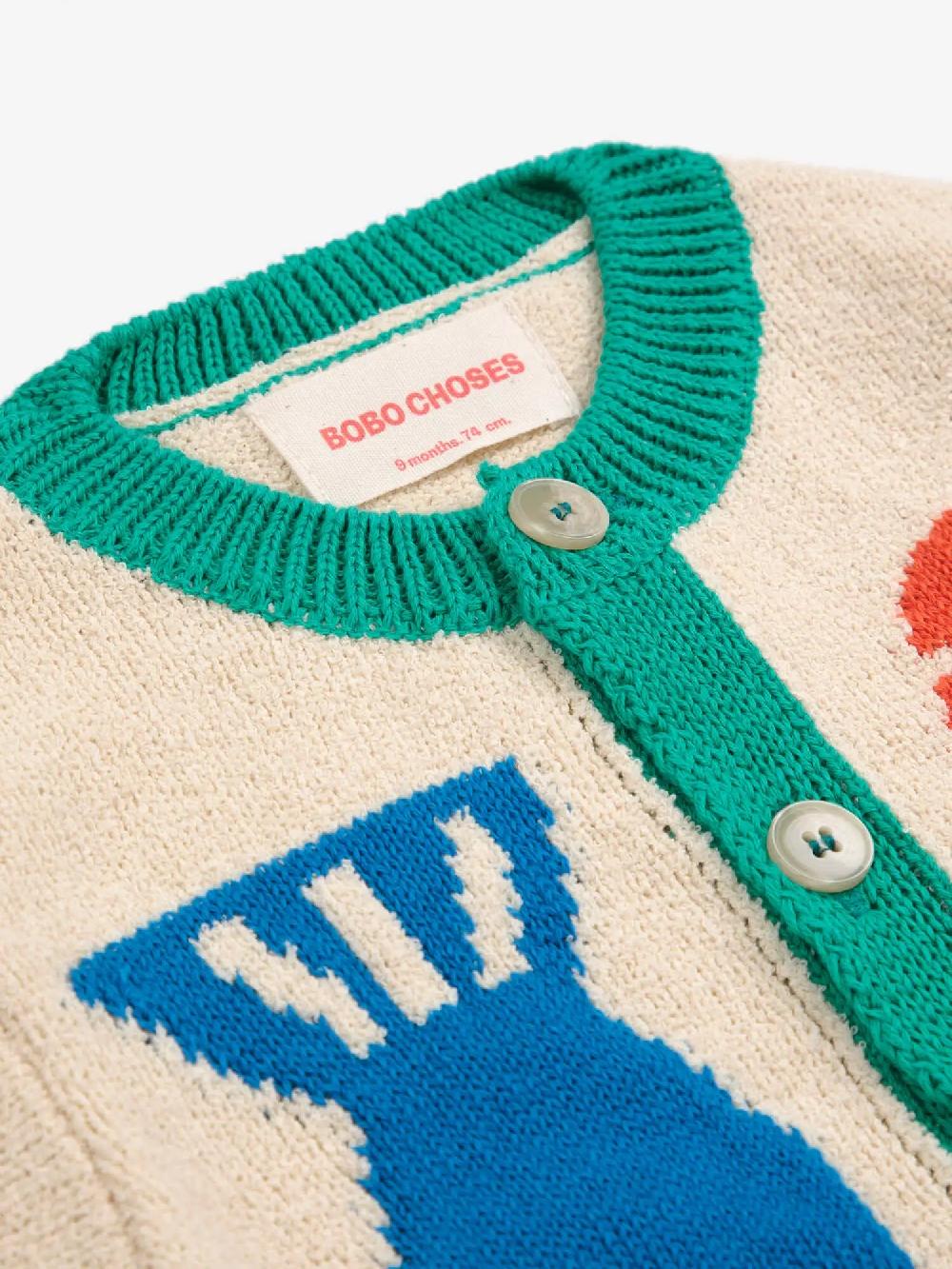 Bobo Choses Lucky Fish Cardigan