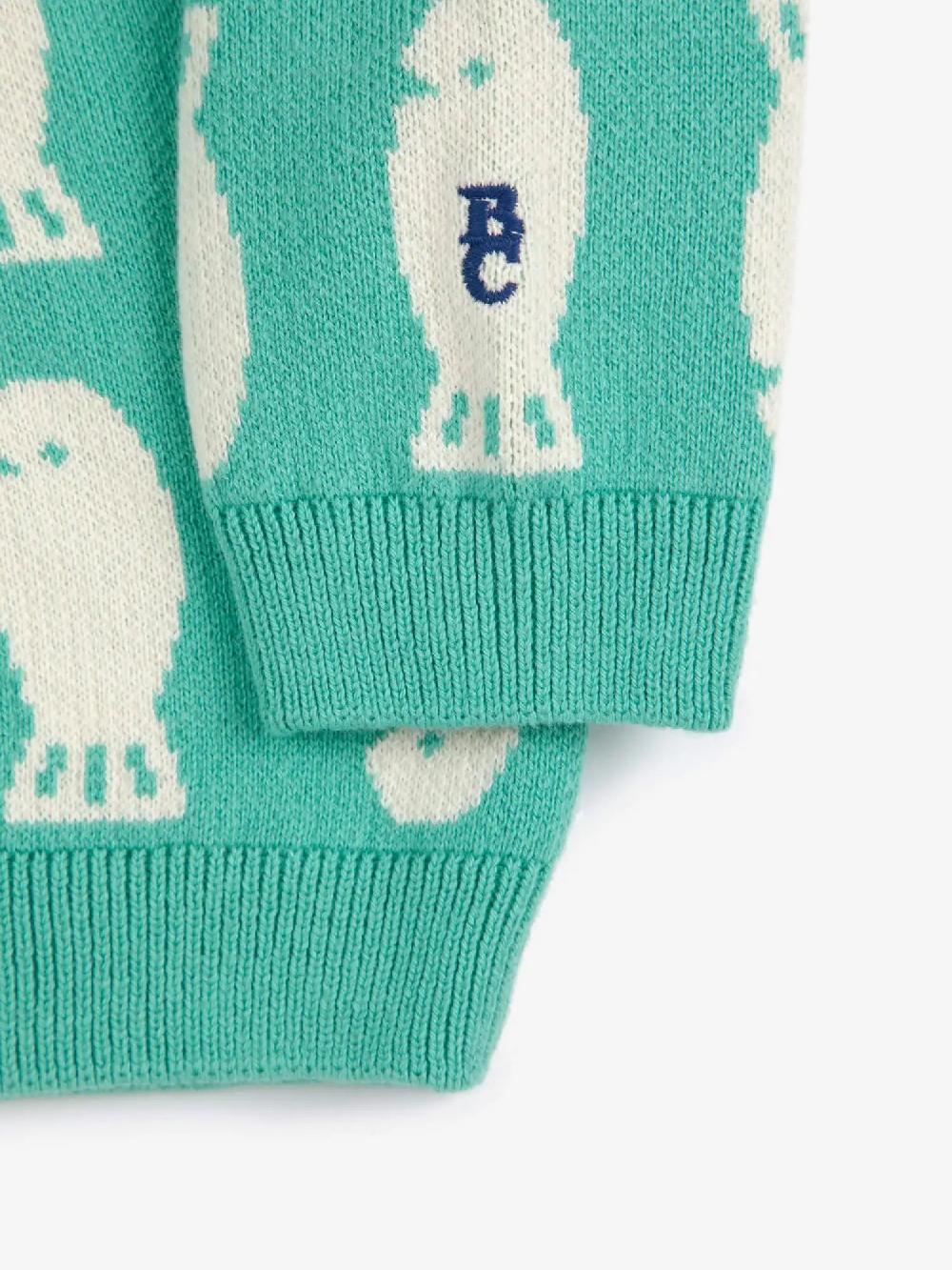 Bobo Choses Lucky Fish Jacquard Jumper