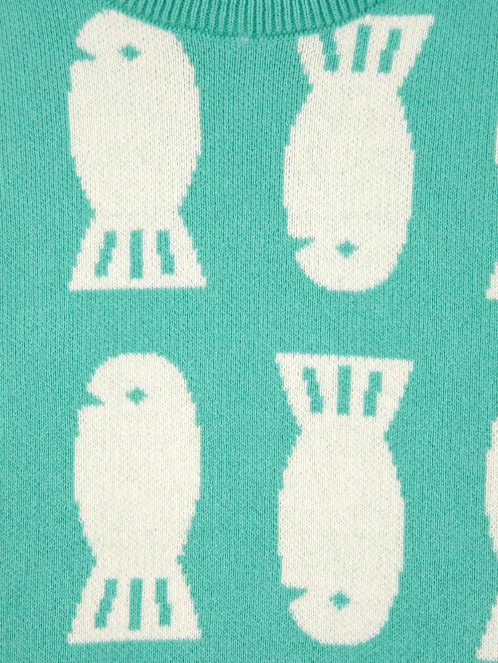 Bobo Choses Lucky Fish Jacquard Jumper