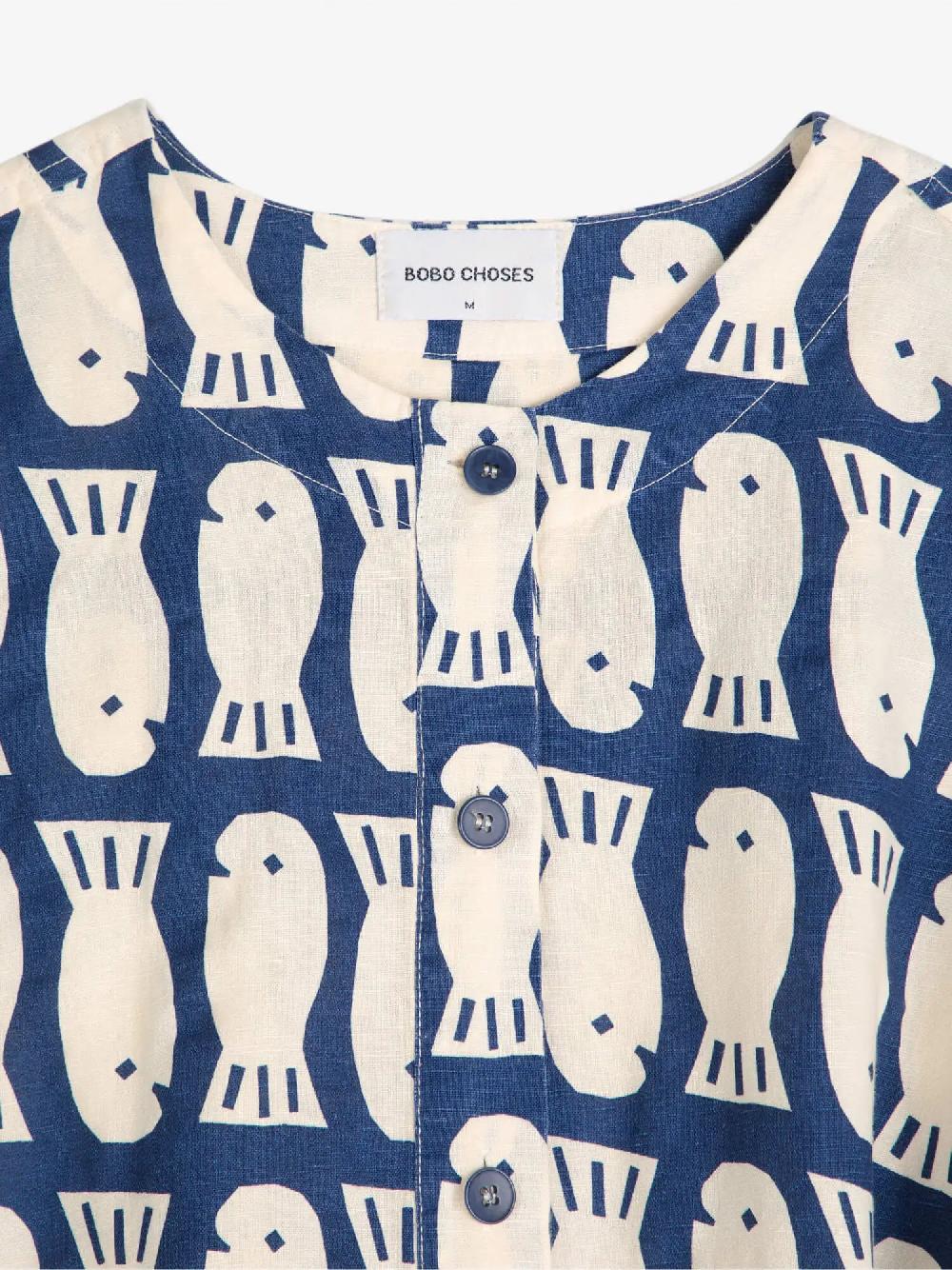 Bobo Choses Lucky Fish Print Playsuit