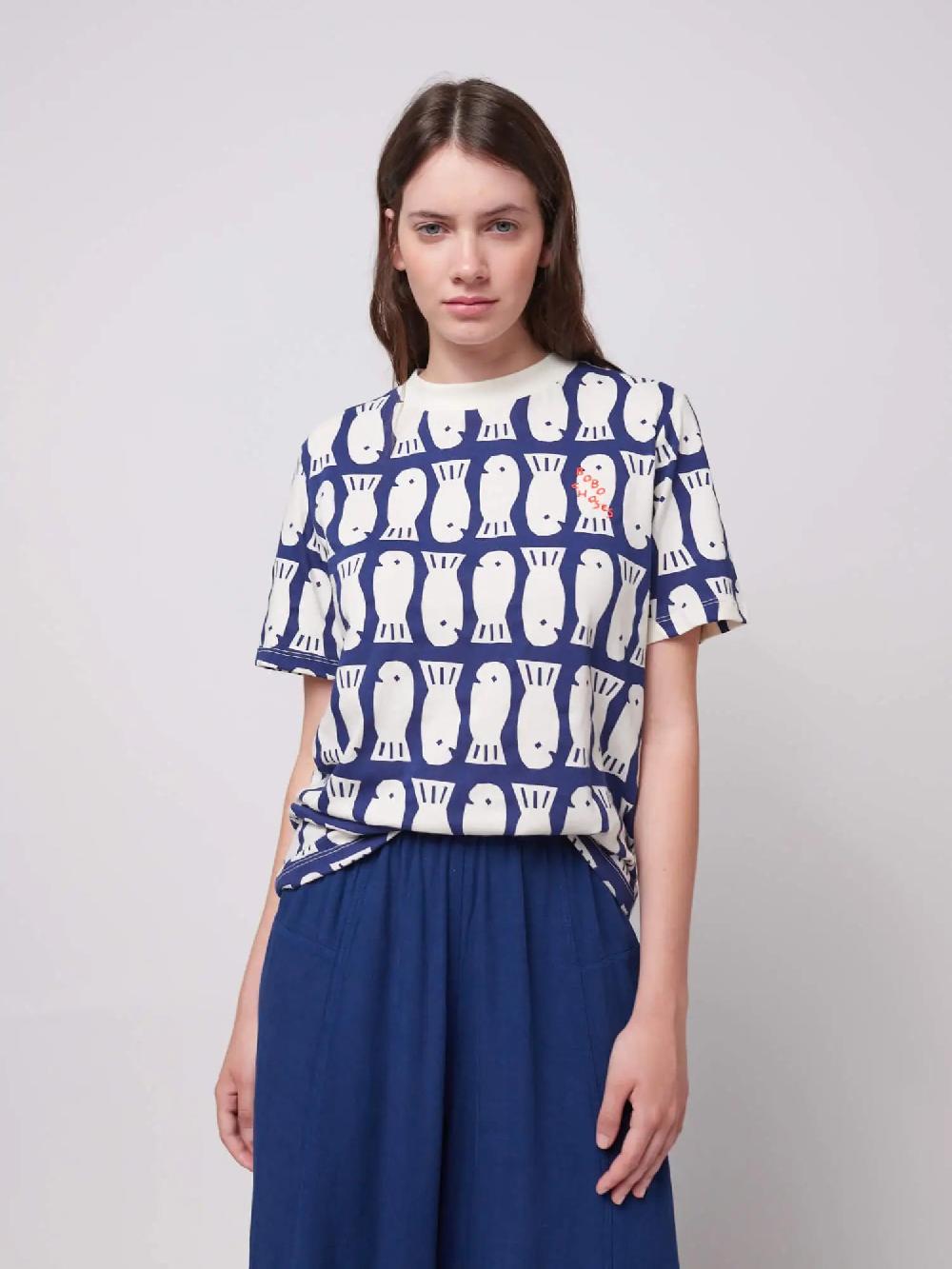 Bobo choses Lucky Fish print T-shirt