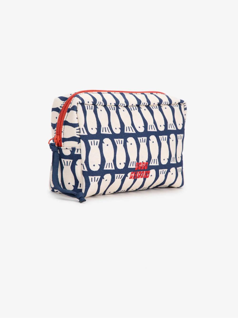 Bobo Choses Lucky Fish Printed Cotton Pouch