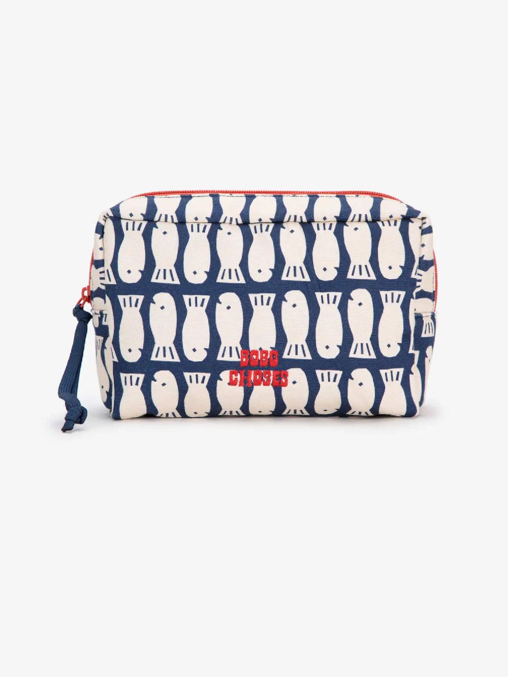 Bobo choses Lucky Fish printed cotton pouch