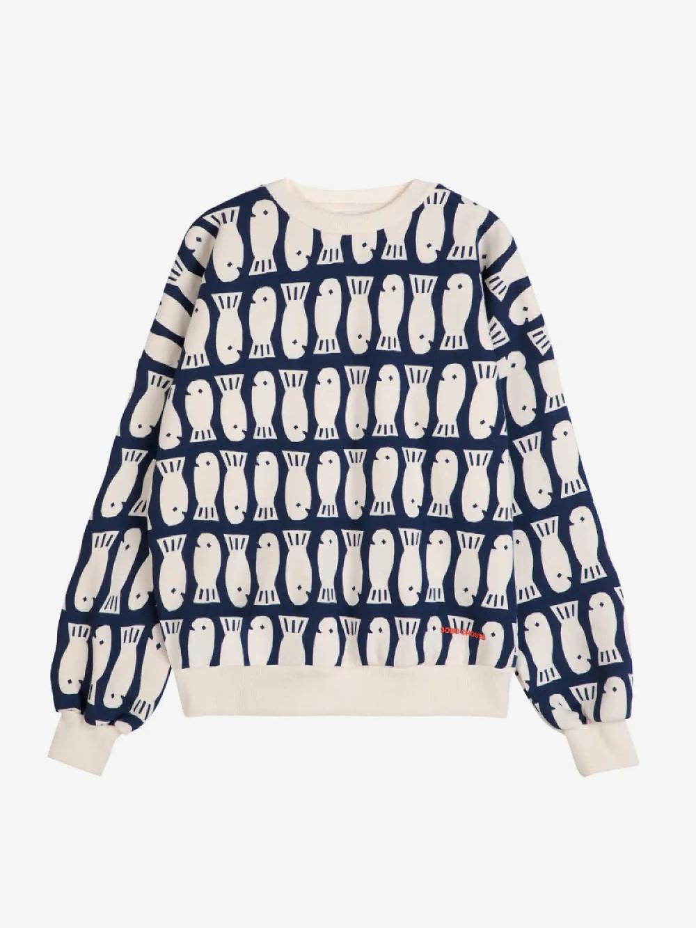 Bobo Choses Lucky Fish Relaxed Sweatshirt