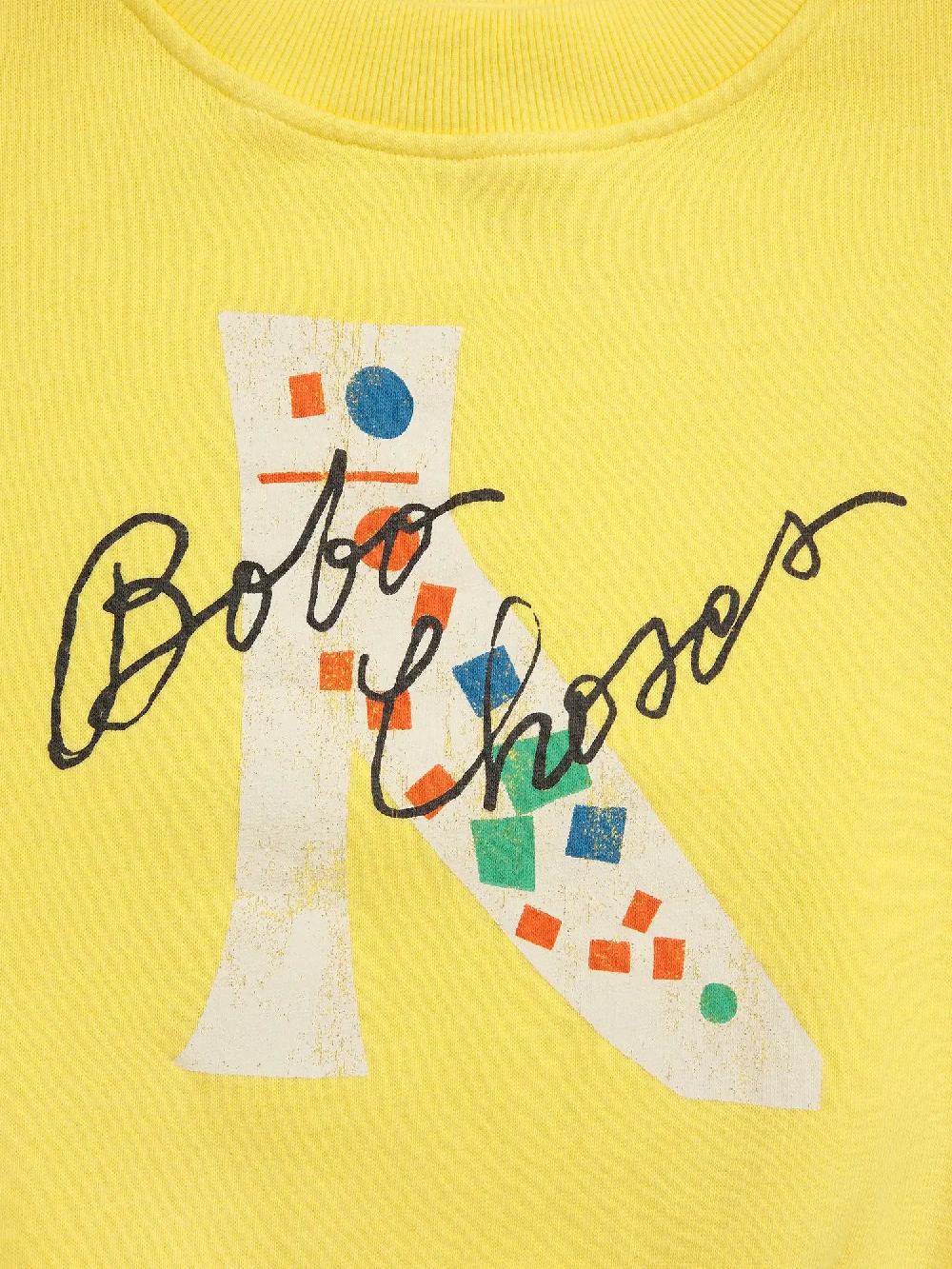Bobo Choses Magic Shoe Balloon Sleeve Sweatshirt