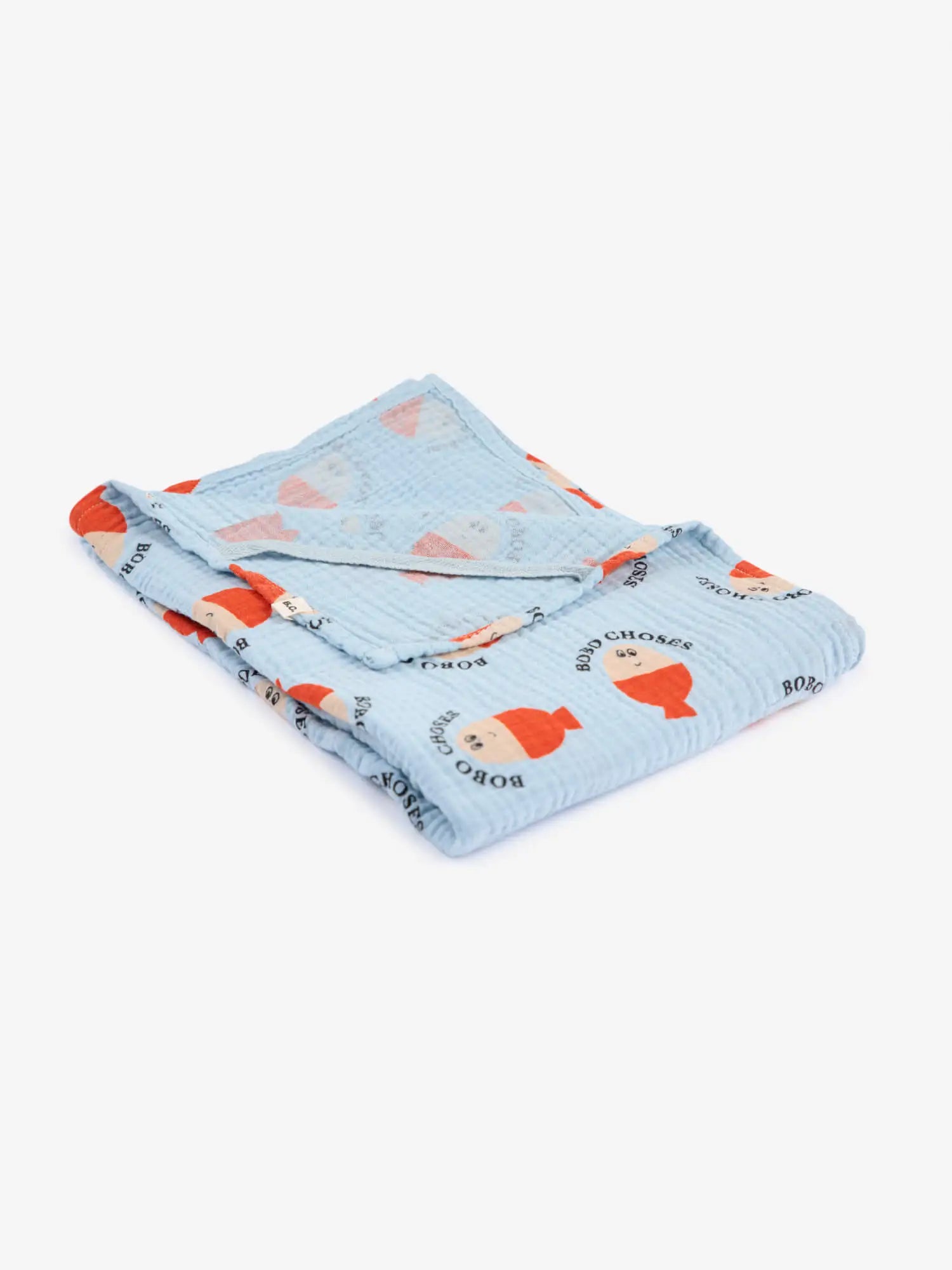 Bobo Choses Morning Egg All Over Muslin & Bib Set